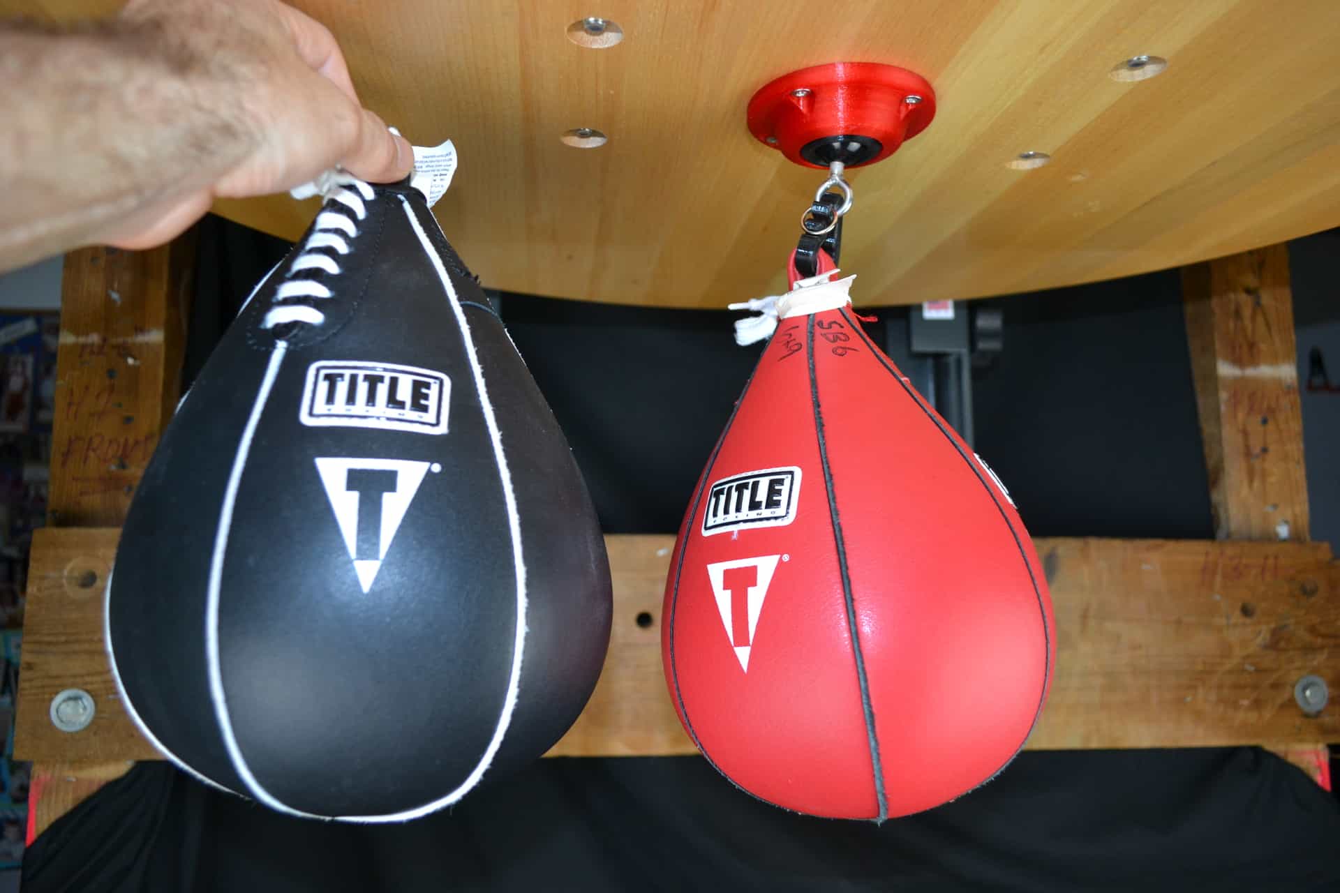 Speed Bag 6x9 Inch Boxing Bag Custom Made to Order Speedbag Leather Black  Contrast Stitching and Lace 5x8 -  Canada